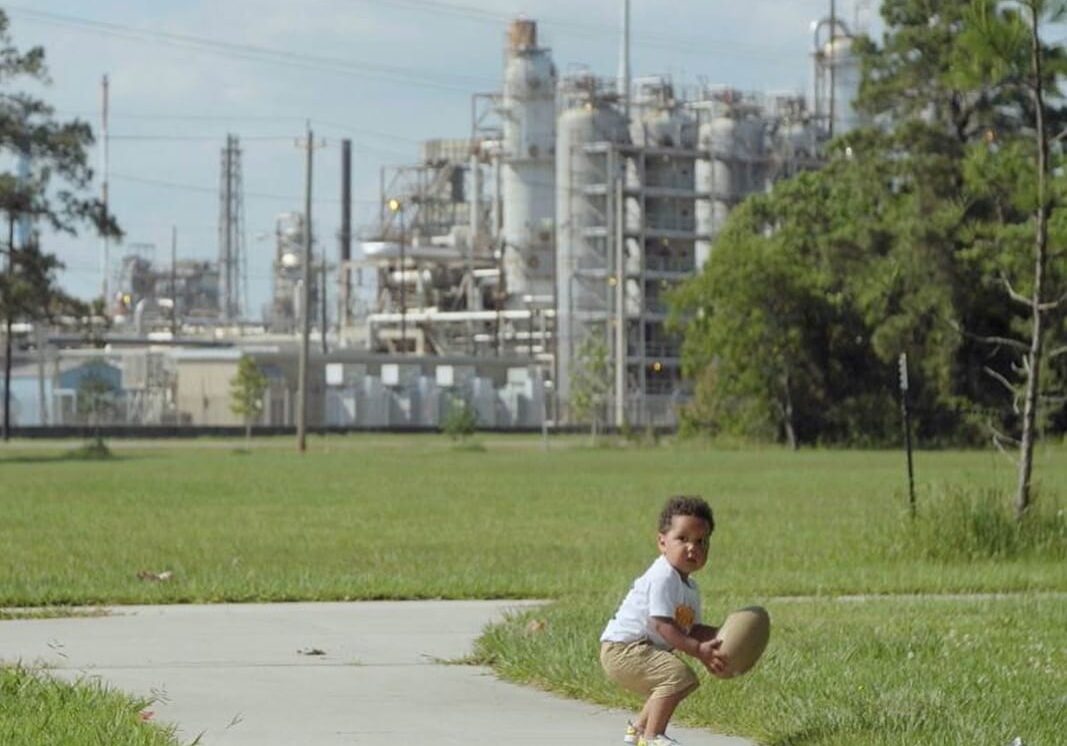 Photo from "In the Air" — a documentary film about environmental injustice on the gulf coast by John Fiege